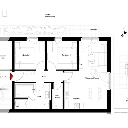 Strandloft Apartment *